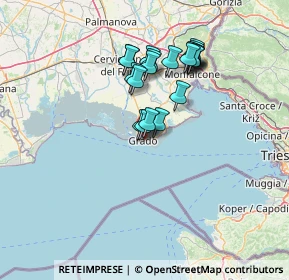 Mappa Via Carlo Goldoni, 34073 Grado GO, Italia (11.5975)