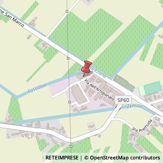 Mappa Via dell'Artigianato, 1, 31050 Zenson di Piave, Treviso (Veneto)