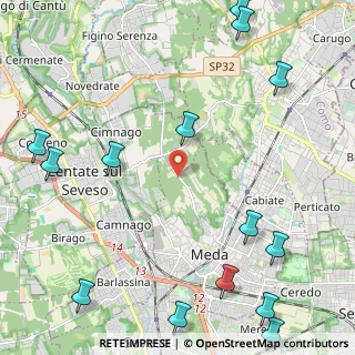 Mappa Via Santa Maria, 20821 Meda MB, Italia (3.20786)