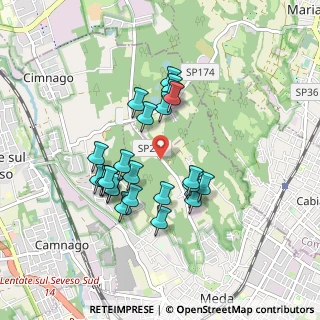 Mappa Via Santa Maria, 20821 Meda MB, Italia (0.768)