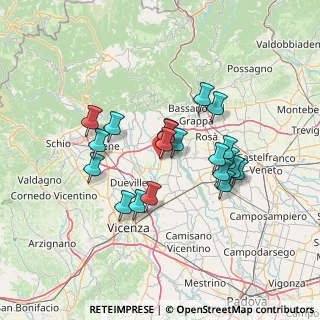 Mappa Via Bosella, 36060 Breganze VI, Italia (11.68)