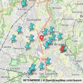 Mappa Via Francesco Petrarca, 20843 Verano Brianza MB, Italia (2.257)