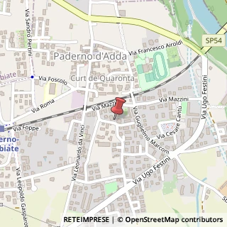 Mappa Via Giuseppe Garibaldi, 11, 23877 Paderno d'Adda, Lecco (Lombardia)