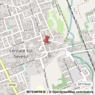 Mappa Via Roma, 4, 20823 Lentate sul Seveso, Monza e Brianza (Lombardia)