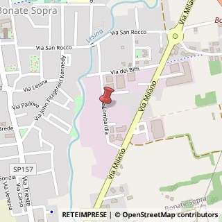 Mappa Via Lombardia, 9, 24040 Bonate Sopra, Bergamo (Lombardia)