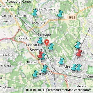 Mappa 20823 Seveso MB, Italia (2.40286)