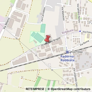 Mappa Strada delle Brigole, 20, 23877 Paderno d'Adda, Lecco (Lombardia)