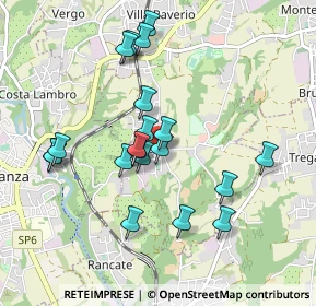 Mappa Via Cardinale Federico Borromeo, 20842 Besana in Brianza MB, Italia (0.8555)