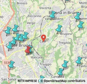 Mappa Via Cardinale Federico Borromeo, 20842 Besana in Brianza MB, Italia (2.904)