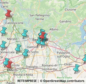 Mappa Circonvallazione Pompiniano, 24125 Bergamo BG, Italia (18.29375)