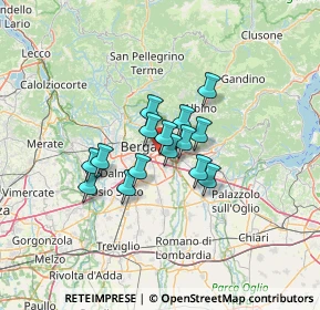 Mappa Circonvallazione Pompiniano, 24125 Bergamo BG, Italia (8.39867)