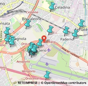 Mappa Circonvallazione Pompiniano, 24125 Bergamo BG, Italia (1.0605)