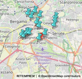 Mappa Circonvallazione Pompiniano, 24125 Bergamo BG, Italia (1.58563)