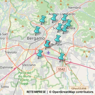 Mappa Circonvallazione Pompiniano, 24050 Orio al serio BG, Italia (3.34818)