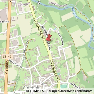 Mappa Via de Amicis, 1, 28060 Cureggio, Novara (Piemonte)