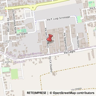 Mappa Via San Francesco, 12, 36056 Tezze sul Brenta, Vicenza (Veneto)