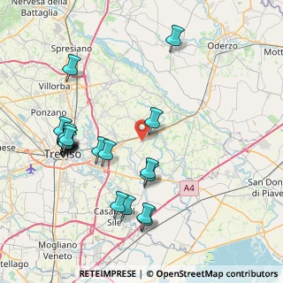 Mappa Via Madonna, 31048 San Biagio di Callalta TV, Italia (8.843)