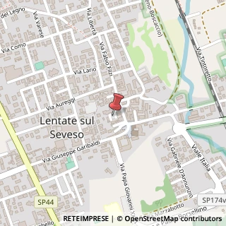 Mappa Via Roma, 23, 20823 Lentate sul Seveso, Monza e Brianza (Lombardia)