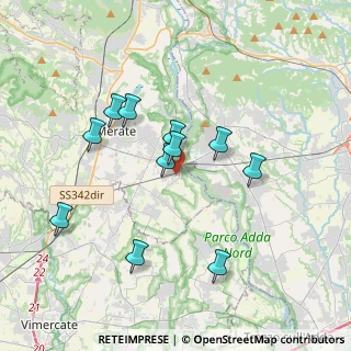 Mappa Via C. Cantu', 23877 Paderno d'Adda LC, Italia (3.37182)