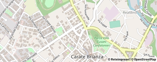 Mappa Carate Brianza