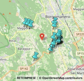 Mappa Via Pianazze, 28060 Cureggio NO, Italia (1.49)