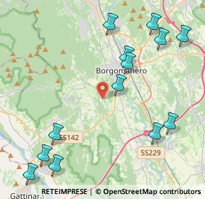 Mappa Via Pianazze, 28060 Cureggio NO, Italia (5.21308)