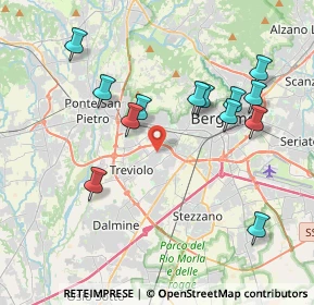 Mappa Via Isaia Callioni, 24048 Treviolo BG, Italia (3.94154)