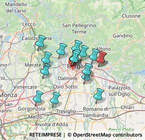 Mappa Via Isaia Callioni, 24048 Treviolo BG, Italia (9.94471)