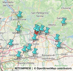 Mappa Via Isaia Callioni, 24048 Treviolo BG, Italia (14.93867)