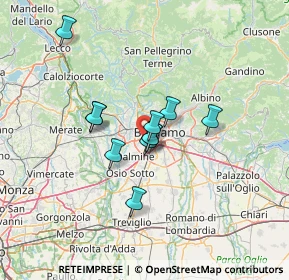 Mappa Via Isaia Callioni, 24048 Treviolo BG, Italia (9.61)
