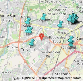 Mappa Via Isaia Callioni, 24048 Treviolo BG, Italia (2.6625)