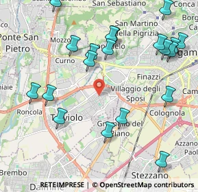 Mappa Via Isaia Callioni, 24048 Treviolo BG, Italia (2.438)