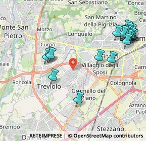 Mappa Via Isaia Callioni, 24048 Treviolo BG, Italia (2.605)