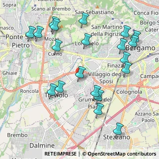Mappa Via Isaia Callioni, 24048 Treviolo BG, Italia (2.4045)