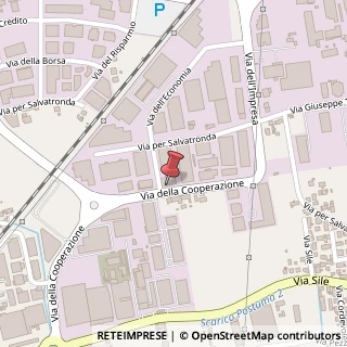 Mappa Via della Cooperazione, 21, 31033 Castelfranco Veneto, Treviso (Veneto)