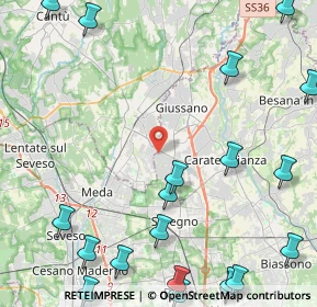 Mappa Paina MB IT, 20833 Giussano MB, Italia (6.538)