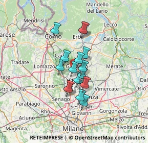 Mappa Paina MB IT, 20833 Giussano MB, Italia (9.085)