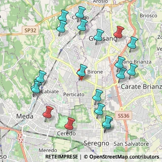 Mappa Paina MB IT, 20833 Giussano MB, Italia (2.4265)