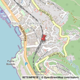 Mappa Via del Boveto, 10, 34136 Trieste, Trieste (Friuli-Venezia Giulia)