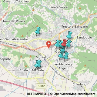 Mappa Strada Maccarani, 24060 Gorlago BG, Italia (1.51)