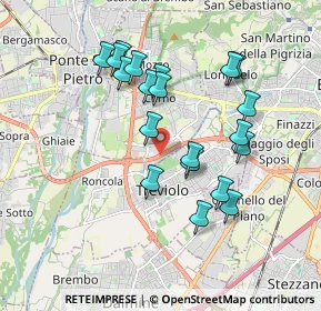 Mappa Ss 671 Km 0+750, 24035 Curno BG, Italia (1.706)