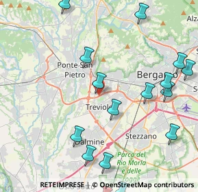 Mappa Ss 671 Km 0+750, 24035 Curno BG, Italia (5.49294)