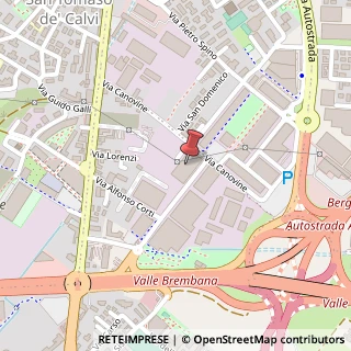 Mappa Via Cavalieri di Vittorio Veneto, 2, 24126 Bergamo, Bergamo (Lombardia)