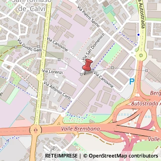 Mappa Via Cavalieri di Vittorio Veneto, 2, 24126 Bergamo, Bergamo (Lombardia)