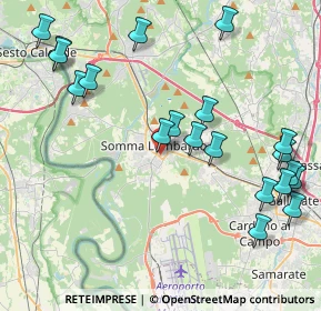 Mappa Via Palestro, 21019 Somma Lombardo VA, Italia (4.8715)