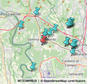 Mappa Via Palestro, 21019 Somma Lombardo VA, Italia (3.7785)