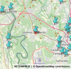 Mappa Via Palestro, 21019 Somma Lombardo VA, Italia (6.81211)