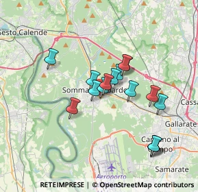 Mappa Via Palestro, 21019 Somma Lombardo VA, Italia (2.91188)