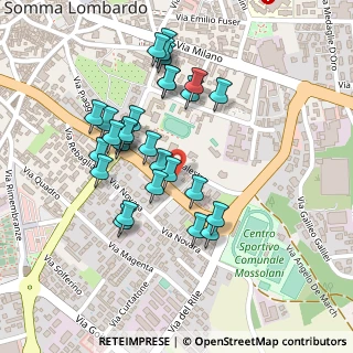 Mappa Via Palestro, 21019 Somma Lombardo VA, Italia (0.2069)