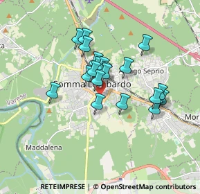 Mappa Via Palestro, 21019 Somma Lombardo VA, Italia (1.326)